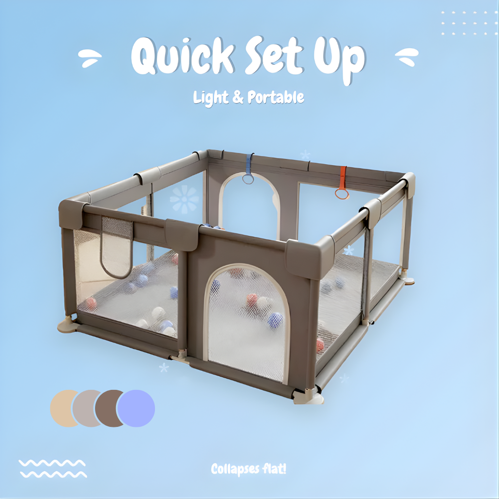 Quick Set Up Portable Playpen